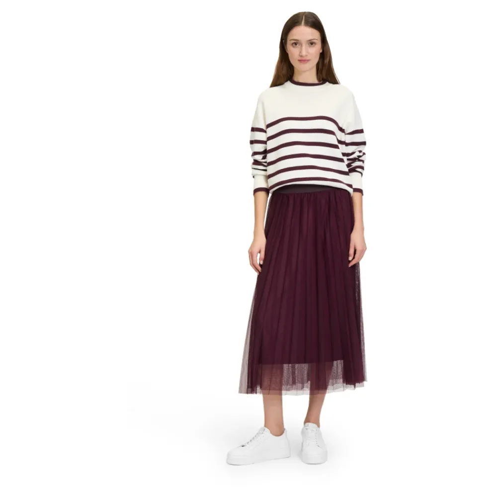 DAMES Betty & Co Rokken^Midi rok met plooien