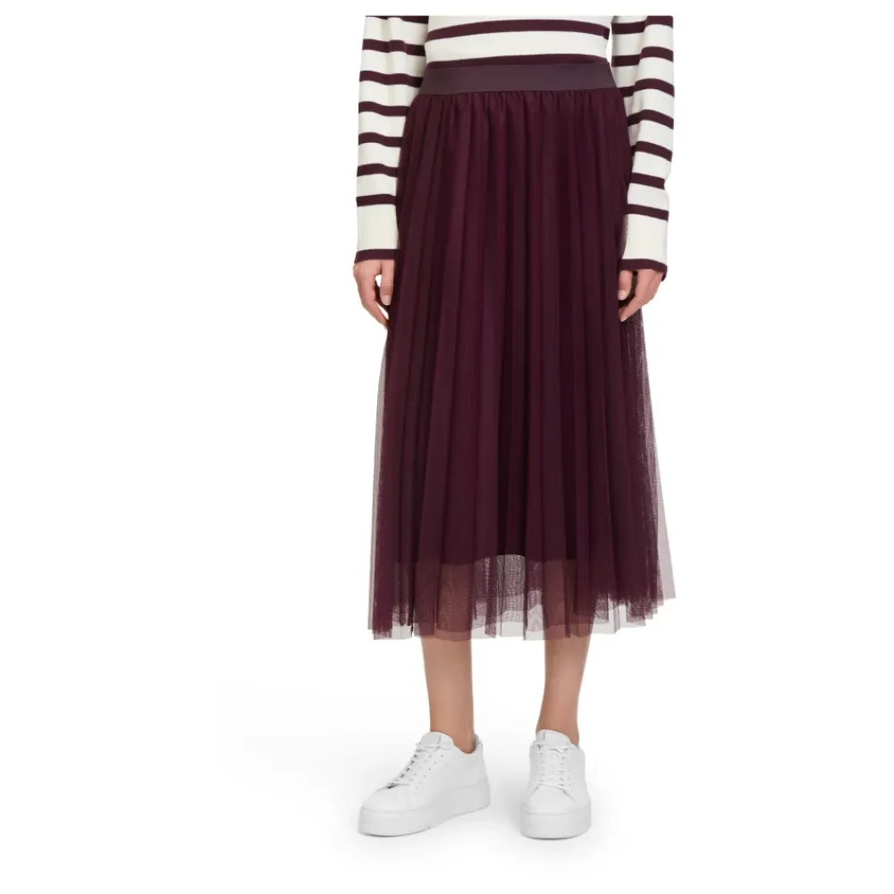 DAMES Betty & Co Rokken^Midi rok met plooien