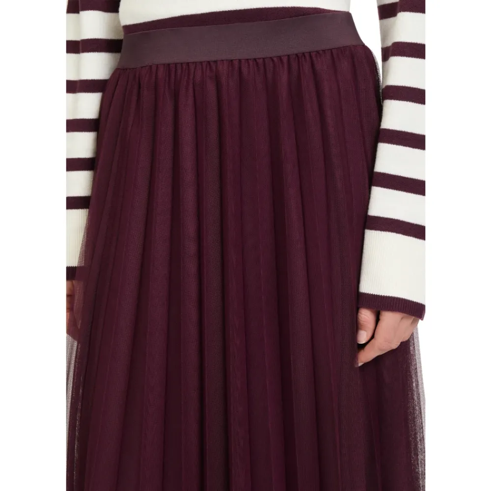 DAMES Betty & Co Rokken^Midi rok met plooien