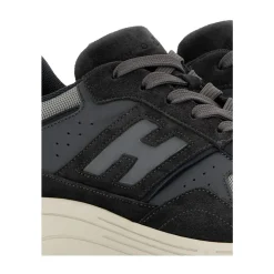 Heren Hogan Sneakers^Midnight Blue Veterschoenen met Memory Foam