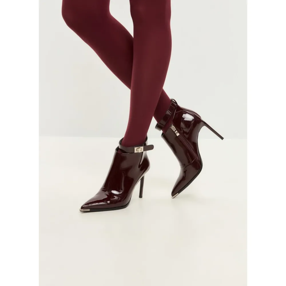 DAMES Cesare Gaspari Midnight Charm Stiletto Laarzen - Bordeaux