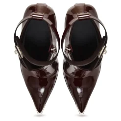 DAMES Cesare Gaspari Midnight Charm Stiletto Laarzen - Bordeaux