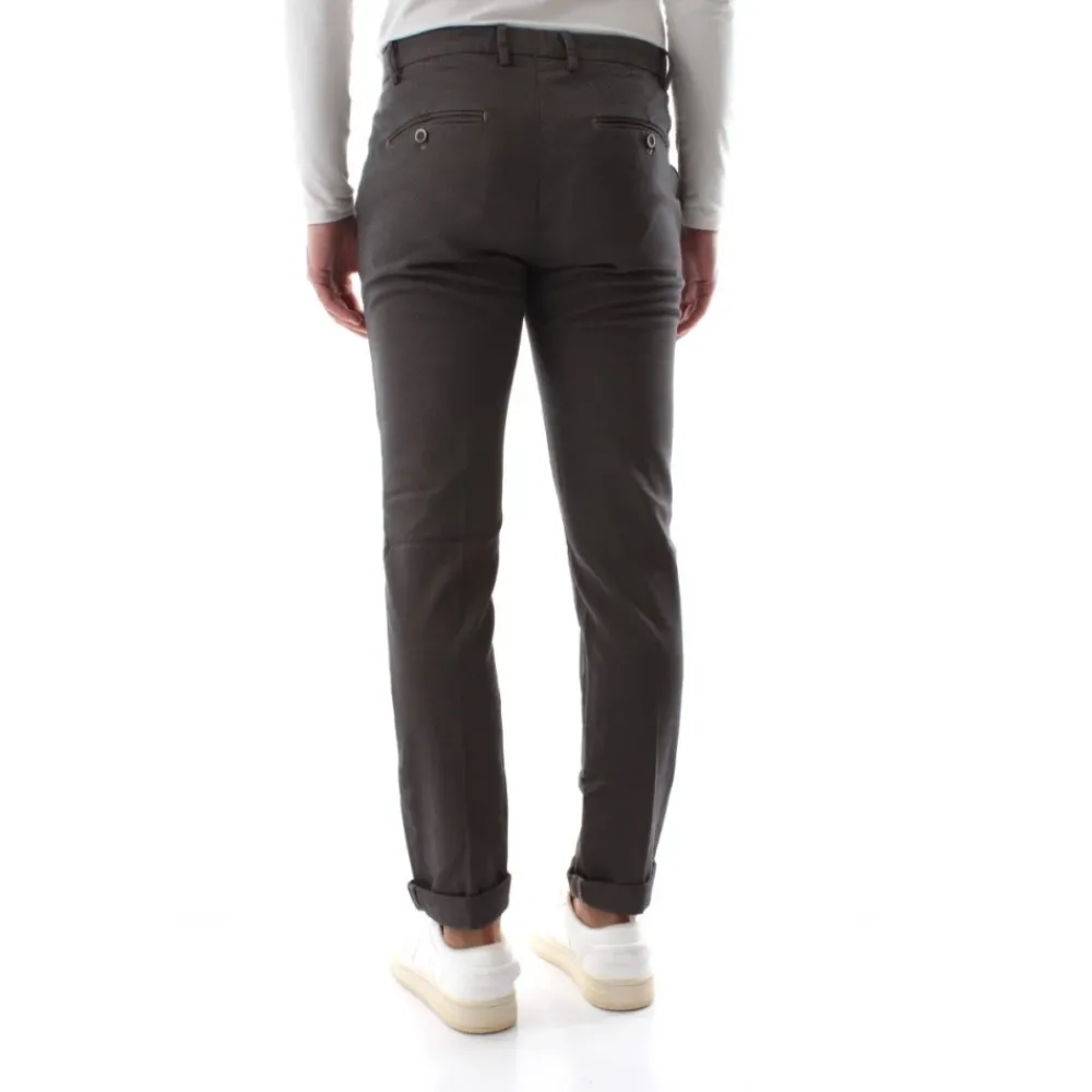 Heren Mason's Broeken^Milano Slim-fit Pantalon