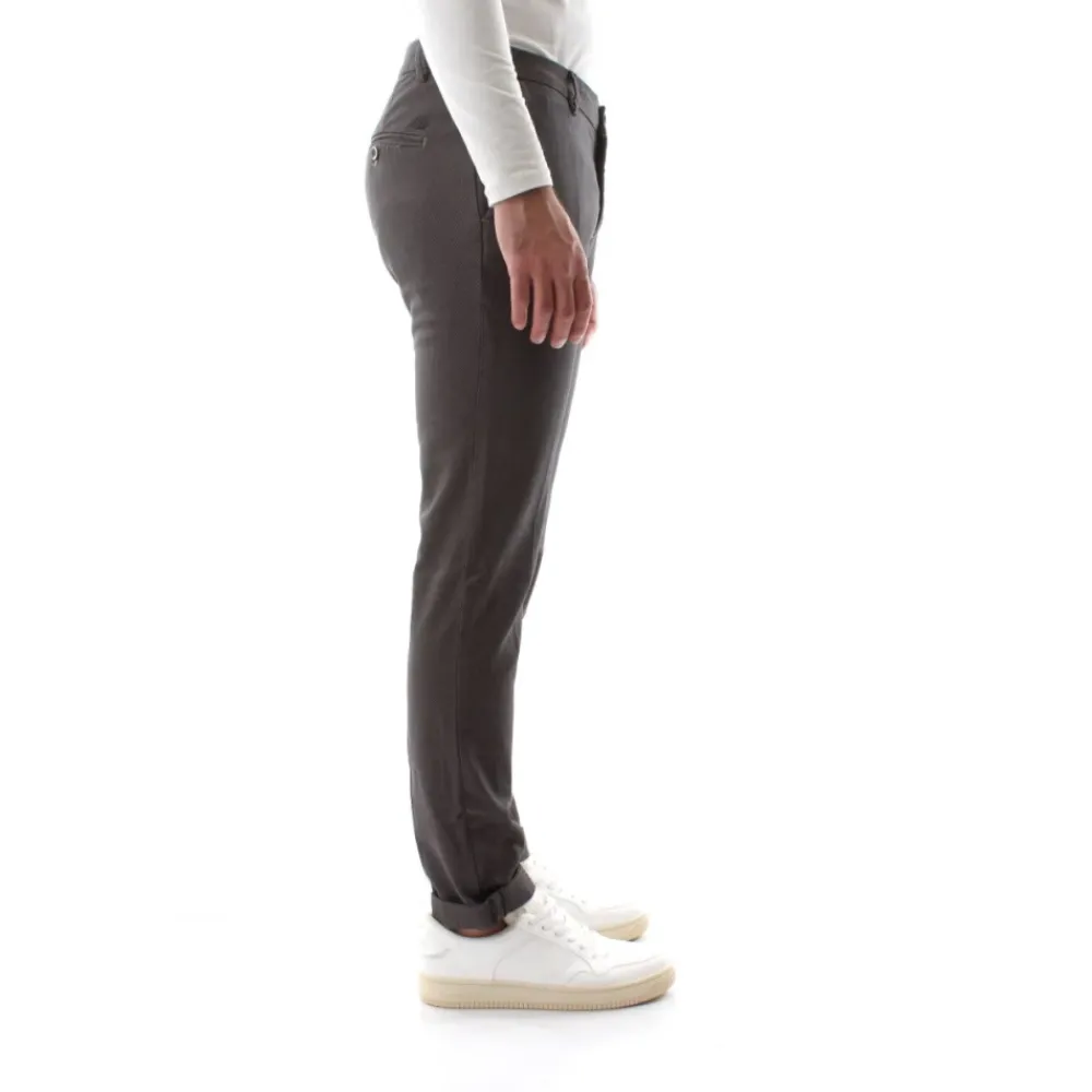 Heren Mason's Broeken^Milano Slim-fit Pantalon