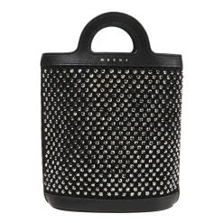 DAMES Marni Mini Bucket Bag met Kristallen