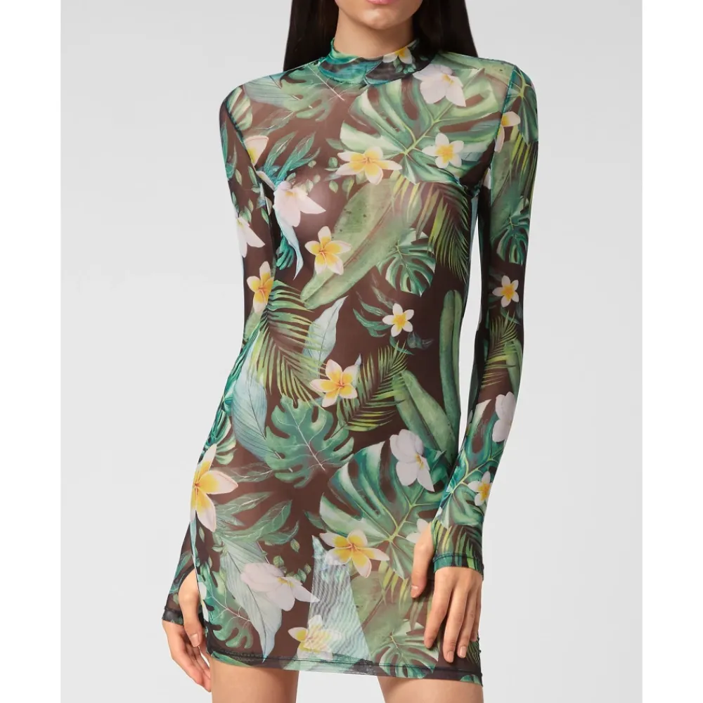 DAMES Philipp Plein Jurken^Mini Dress Hawaii