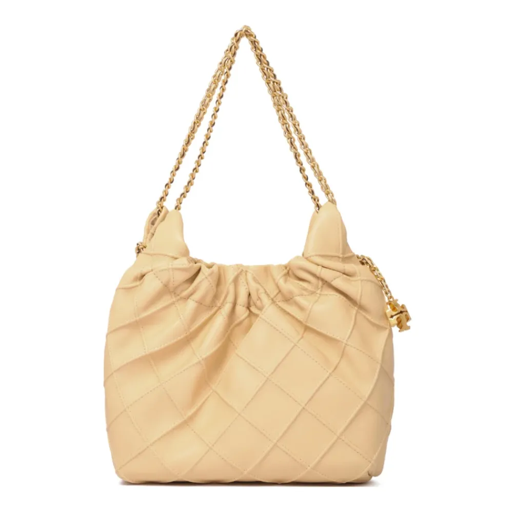 DAMES Tory Burch Schoudertassen^Mini Fleming Hobo Tas