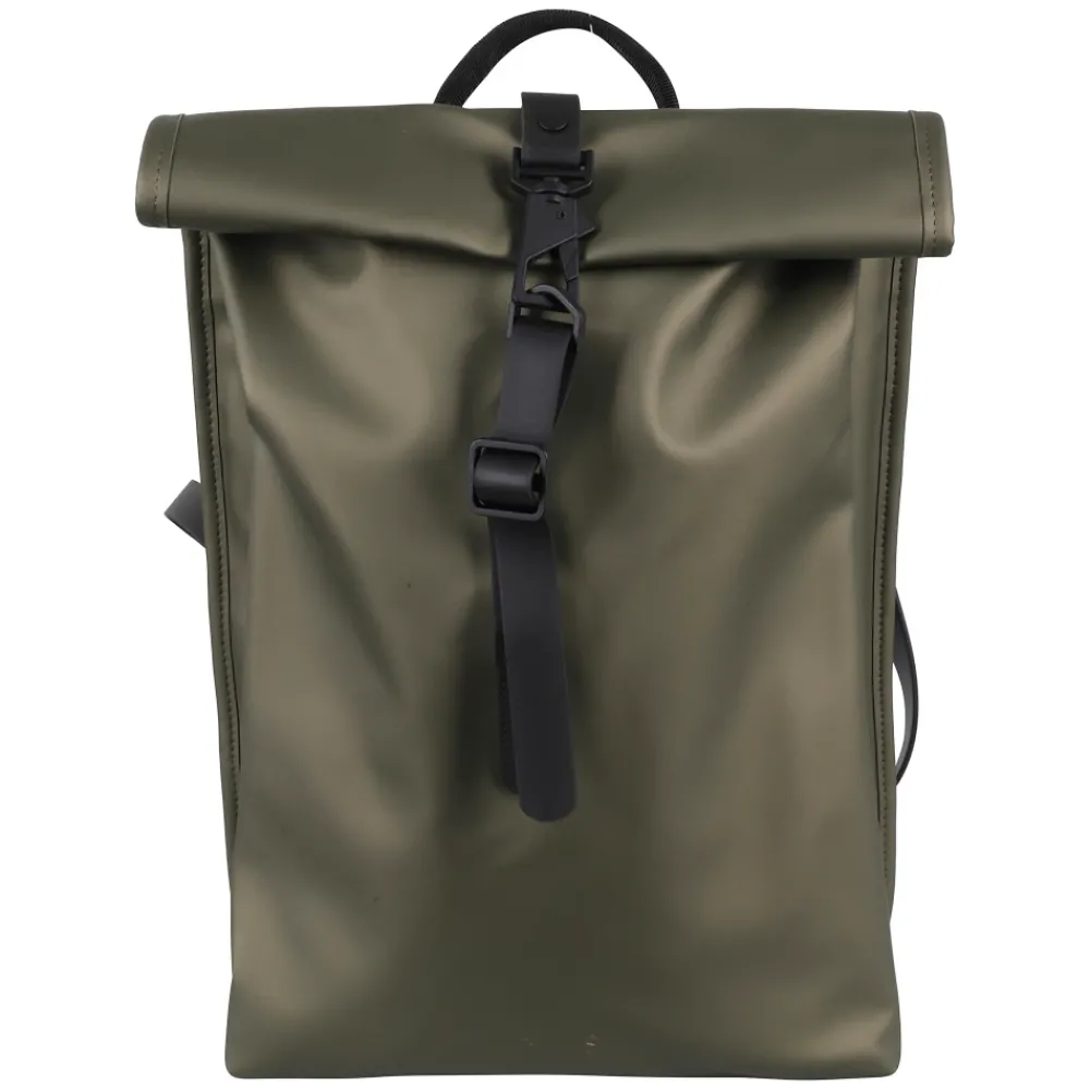 Heren Rains Mini Rolltop Rugzak Waterdicht Technisch Weefsel