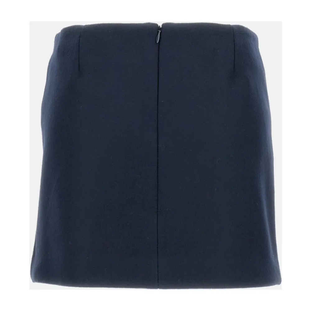 DAMES Sportmax Rokken^Minigonna in double di pura lana