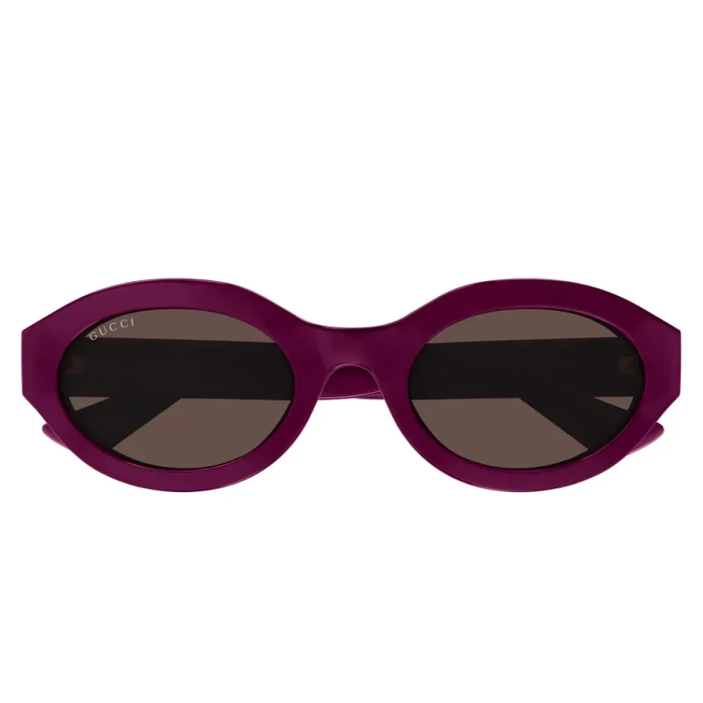 DAMES Gucci Minimal Oval Zonnebril