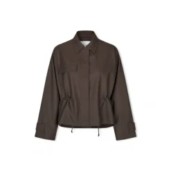 DAMES Samsøe Samsøe Jassen^Minimalistische Zwarte Koffiejas Salixa