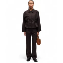 DAMES Samsøe Samsøe Jassen^Minimalistische Zwarte Koffiejas Salixa