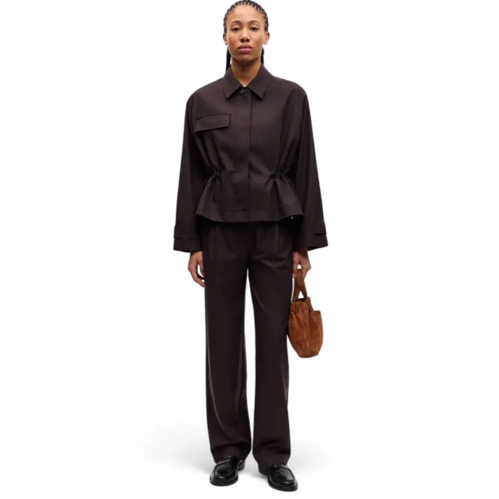 DAMES Samsøe Samsøe Jassen^Minimalistische Zwarte Koffiejas Salixa