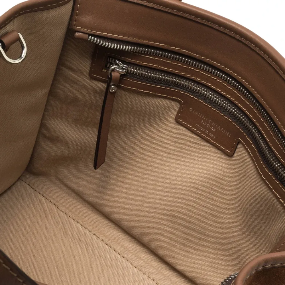 DAMES Gianni Chiarini Miss Marcella Suede Tote Bag