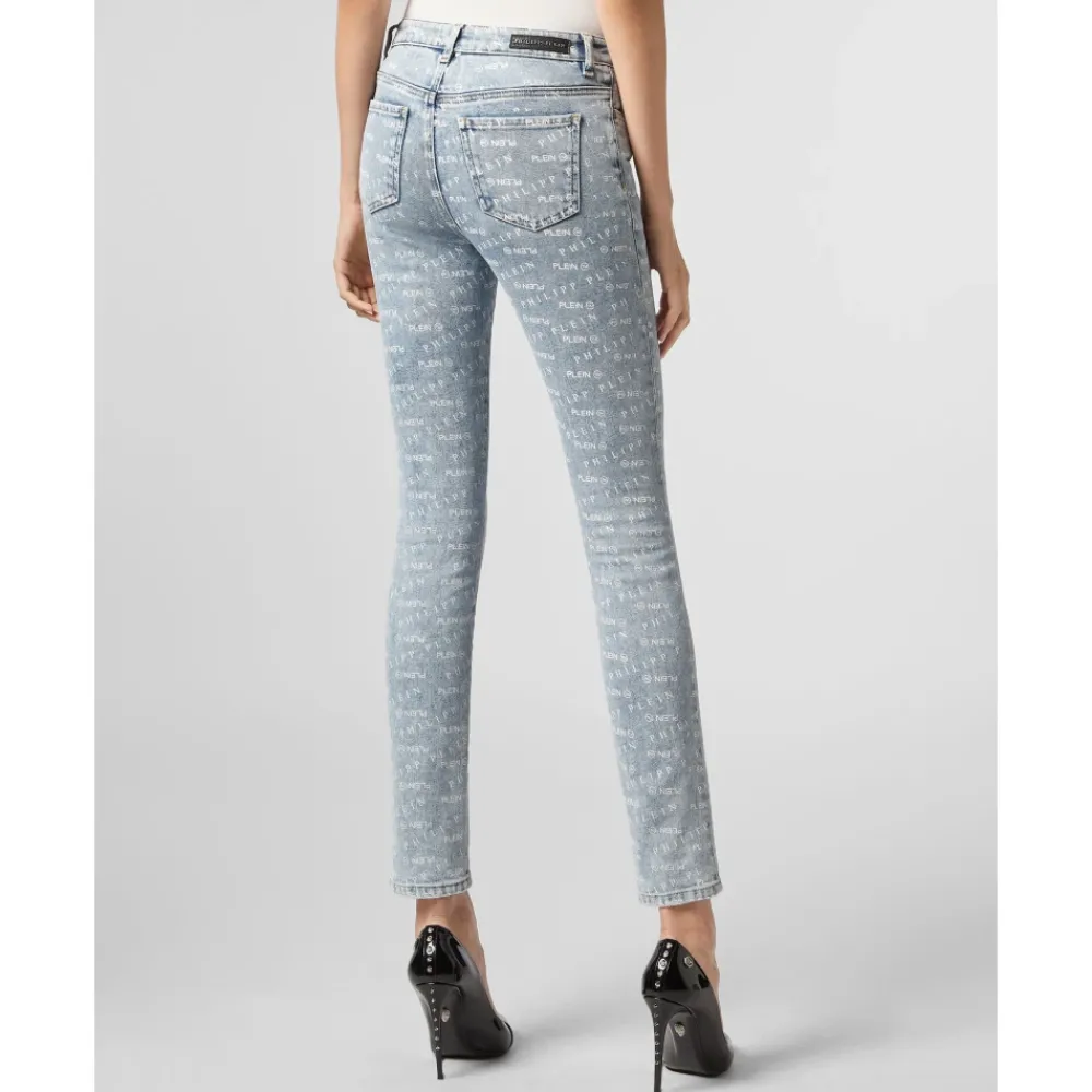 DAMES Philipp Plein Miss Slim Fit All over PP