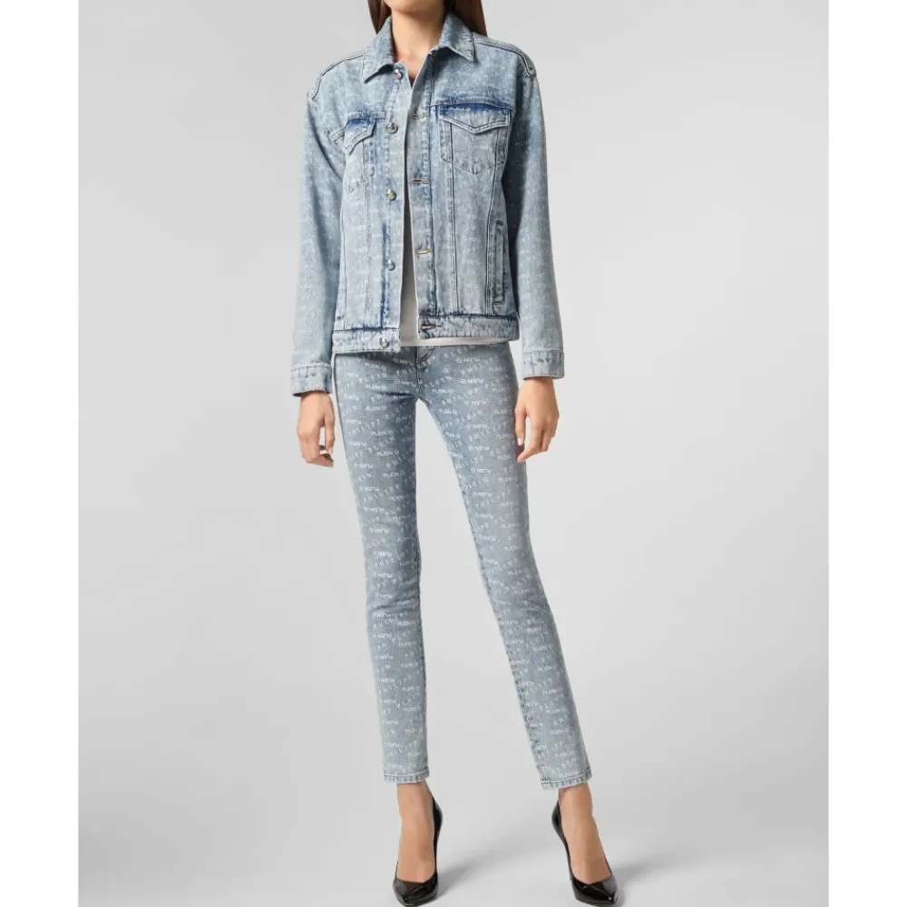 DAMES Philipp Plein Miss Slim Fit All over PP