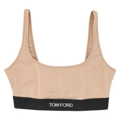 Tom Ford Modal Bandeau met Zigzagstiksels