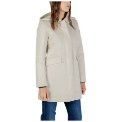 DAMES Peuterey Trenchcoats & Mantels^Moderne Dames Parka met Geïntegreerde Capuchon