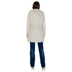DAMES Peuterey Trenchcoats & Mantels^Moderne Dames Parka met Geïntegreerde Capuchon