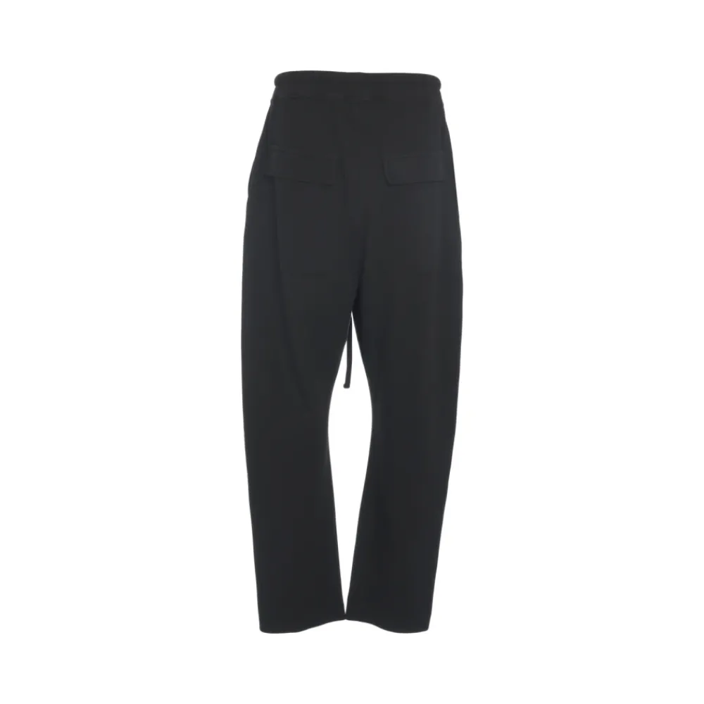 Heren Thom Krom Moderne elastische taille joggers Nero