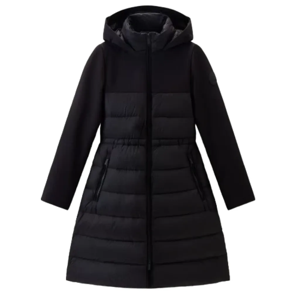 DAMES Woolrich Trenchcoats & Mantels^Moderne Hybride Gewatteerde Parka