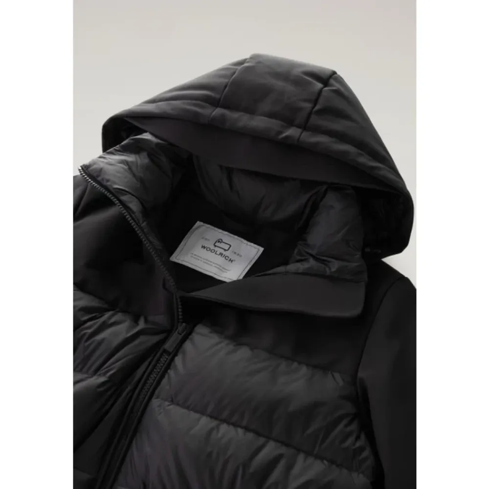 DAMES Woolrich Trenchcoats & Mantels^Moderne Hybride Gewatteerde Parka