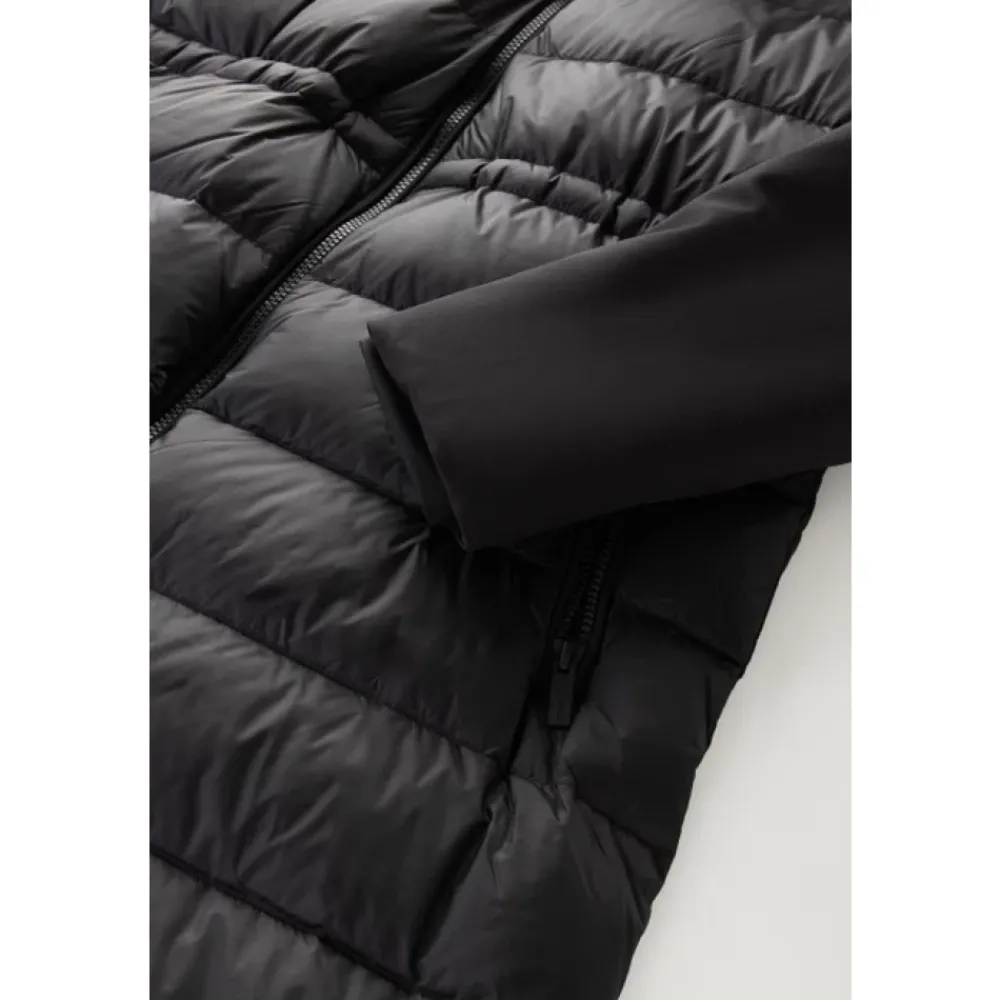 DAMES Woolrich Trenchcoats & Mantels^Moderne Hybride Gewatteerde Parka