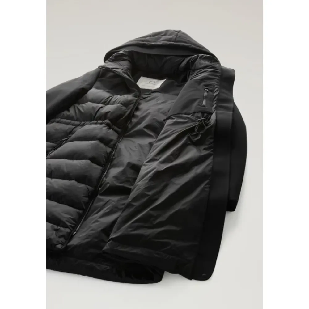 DAMES Woolrich Trenchcoats & Mantels^Moderne Hybride Gewatteerde Parka