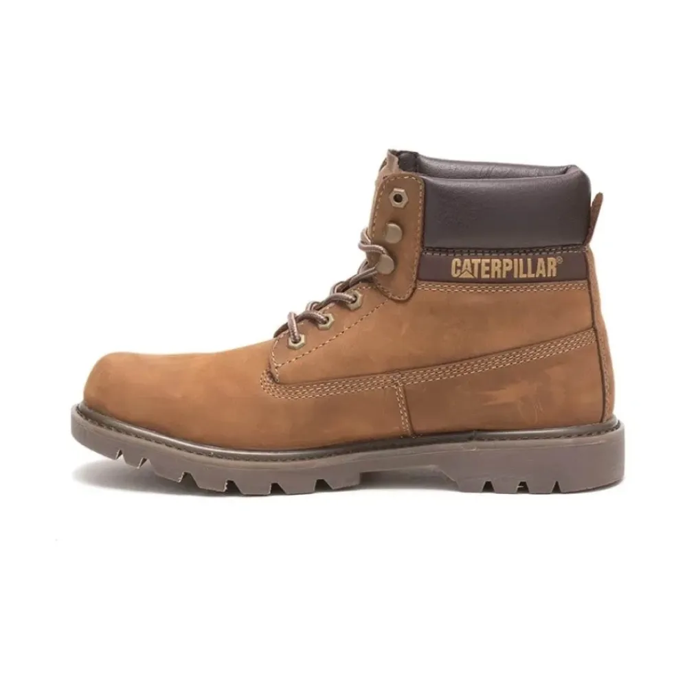 Heren CAT Moderne leren hoge sneakers