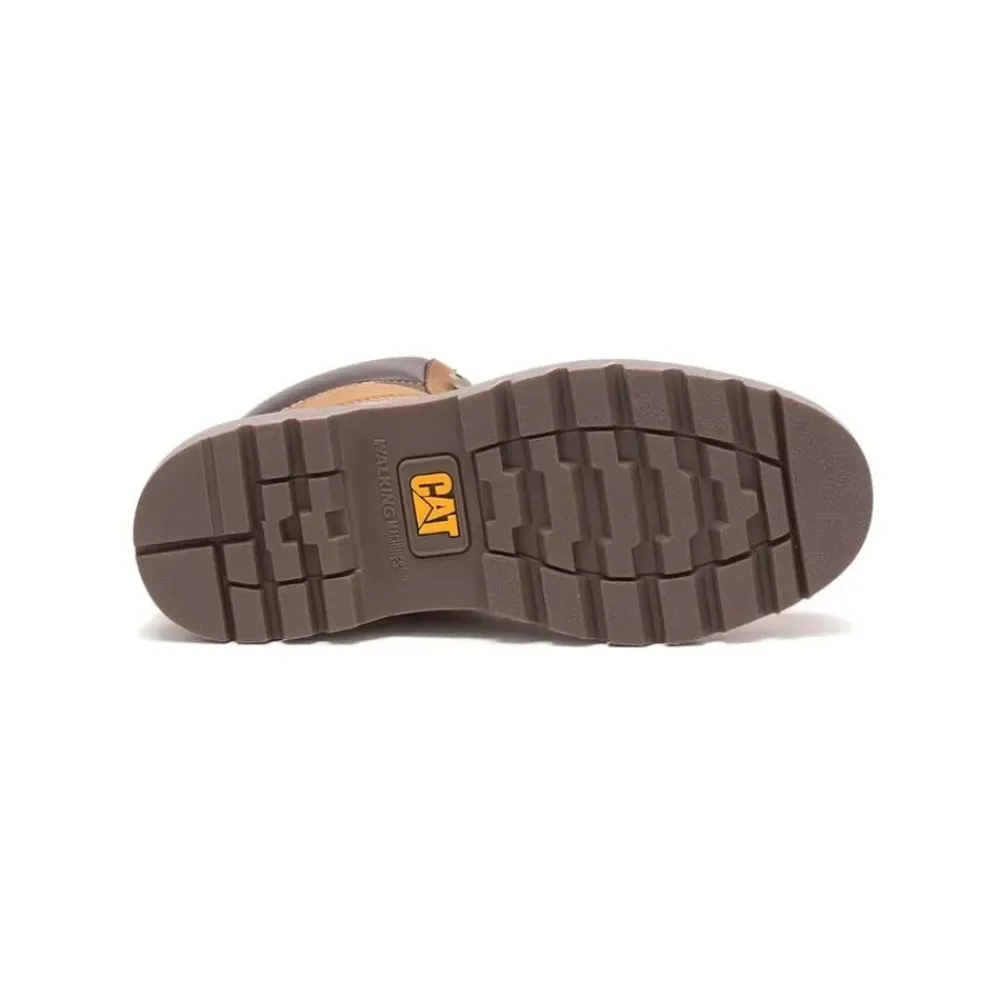 Heren CAT Moderne leren hoge sneakers