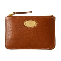 DAMES Mulberry Clutches^Moderne Muntportemonnee met Plaque Detail