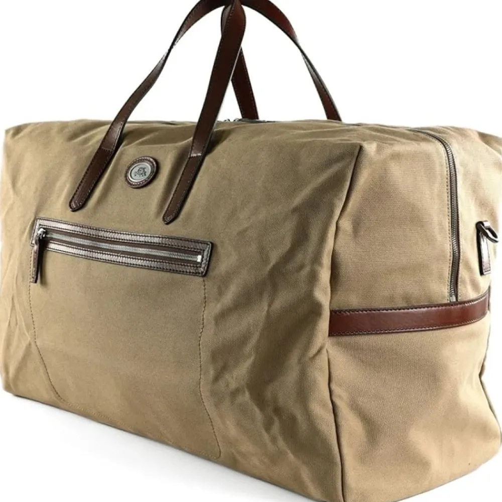 DAMES The Bridge Weekendtassen^Moderne Reistas in Bruin