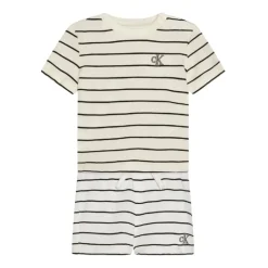 Calvin Klein Moderne Streep Set voor Baby