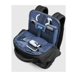 Heren Piquadro Modular, travel backpack for laptop and iPad® with glasses pocket and anti-theft system