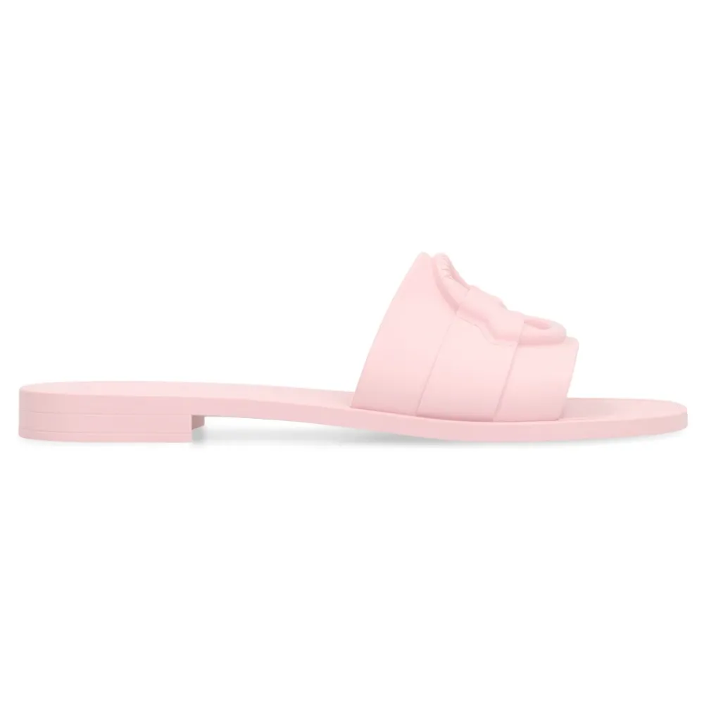 DAMES Moncler Slippers^Mon Rubber Slides