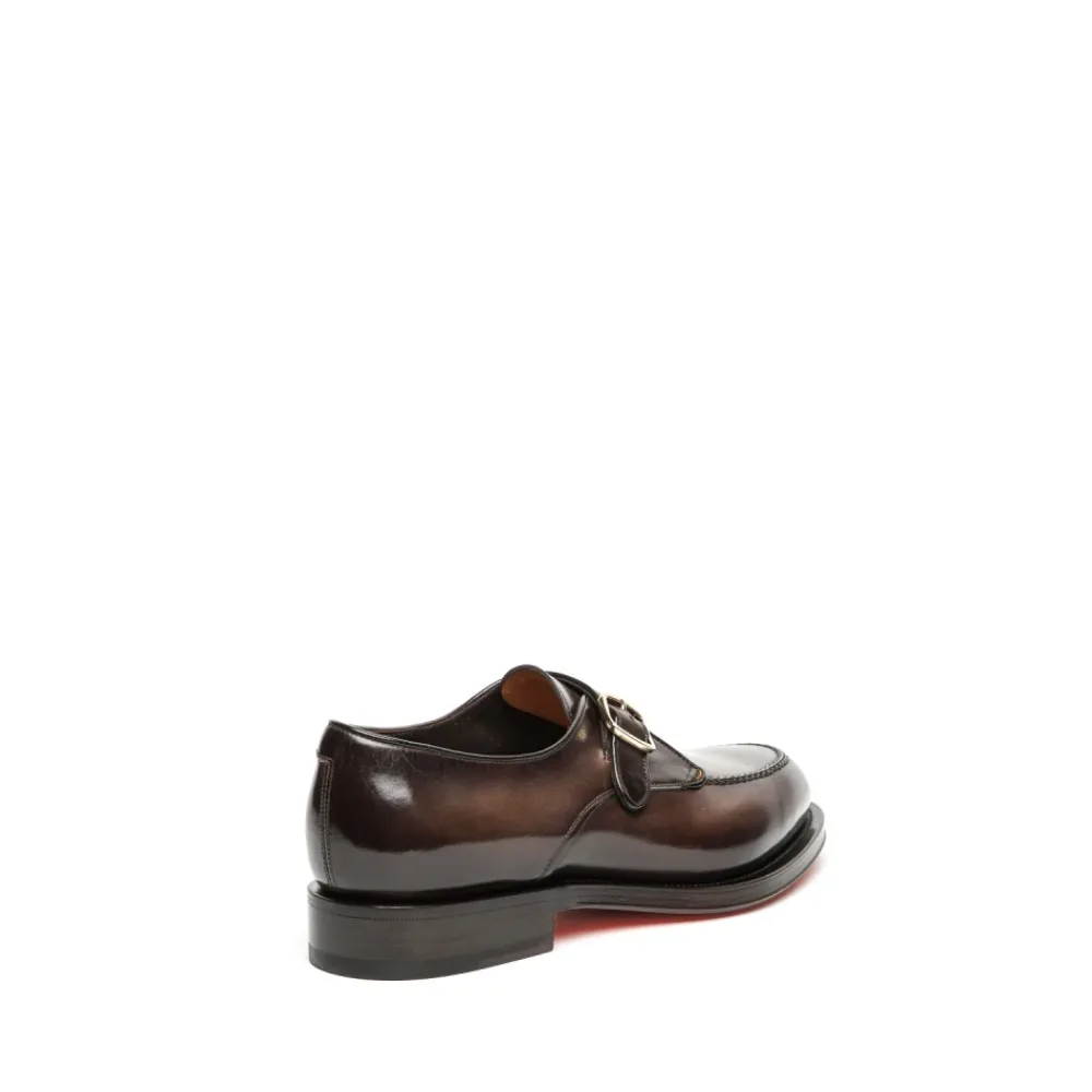 Heren Santoni Instappers & Slip Ons|Nette Schoenen^Mono Fibbia