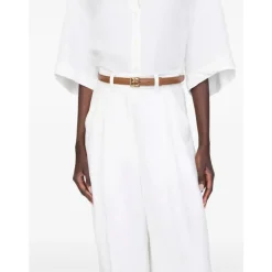 DAMES Anine Bing Monogram Cognac Riem