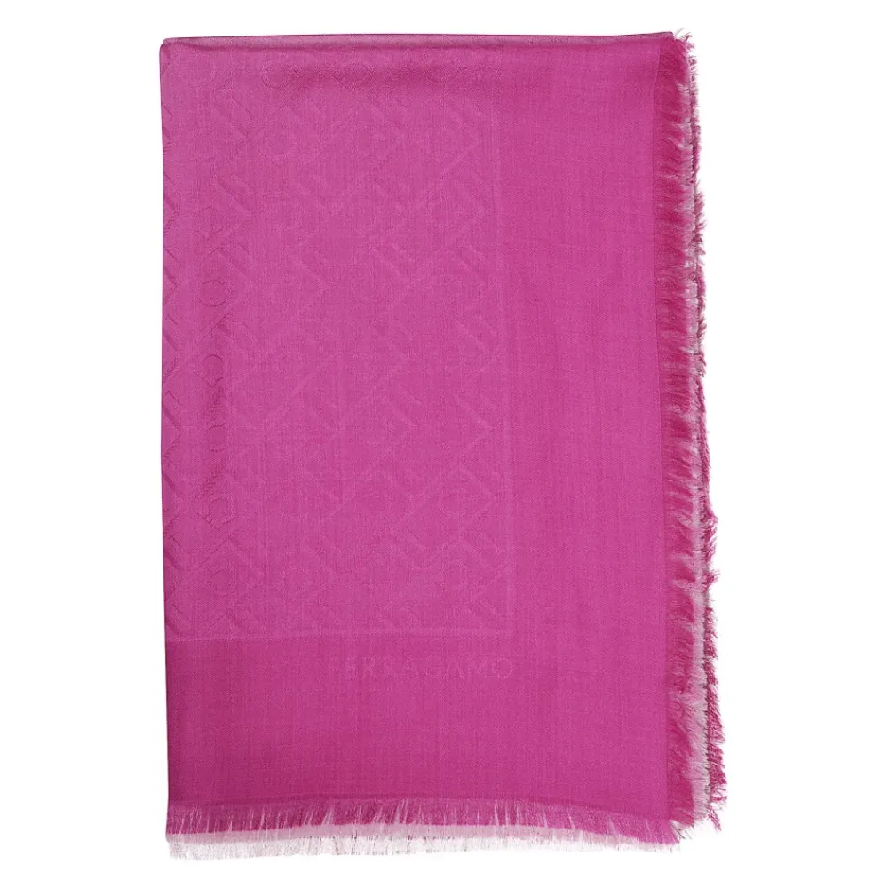 DAMES Ferragamo Sjaals^Monogram Jacquard Sjaal