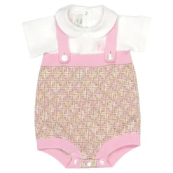 Fendi Bodysuits & Sets^Monogram Jumpsuit en T-shirt Set