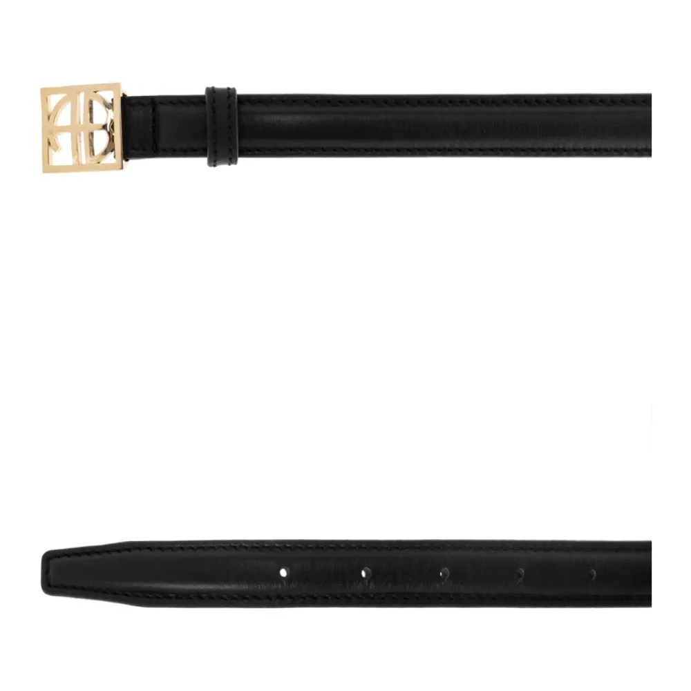 DAMES Anine Bing Riemen^Monogram Leren Riem