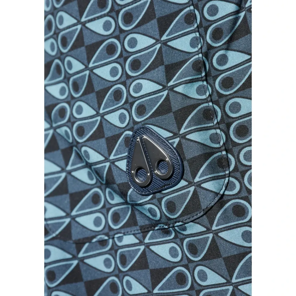 Heren Moose Knuckles Overhemden^Monogram Shirt