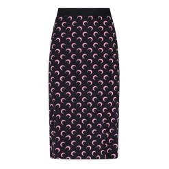 DAMES Marine Serre Rokken^Moon Jersey Rok