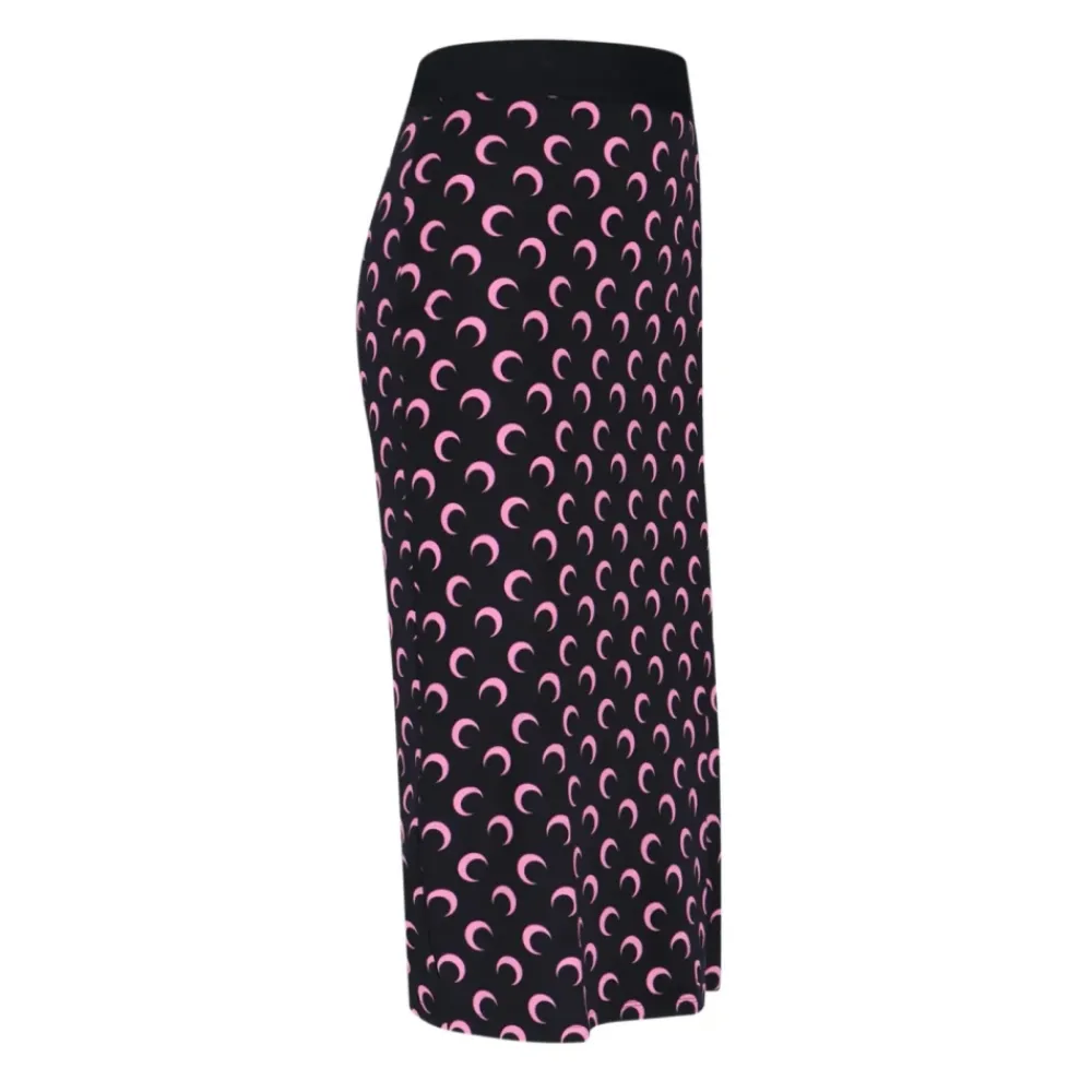 DAMES Marine Serre Rokken^Moon Jersey Rok