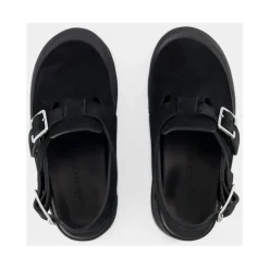 Heren Alexander McQueen Sandalen^Mount Slick Sandalen - /Zilver Leer