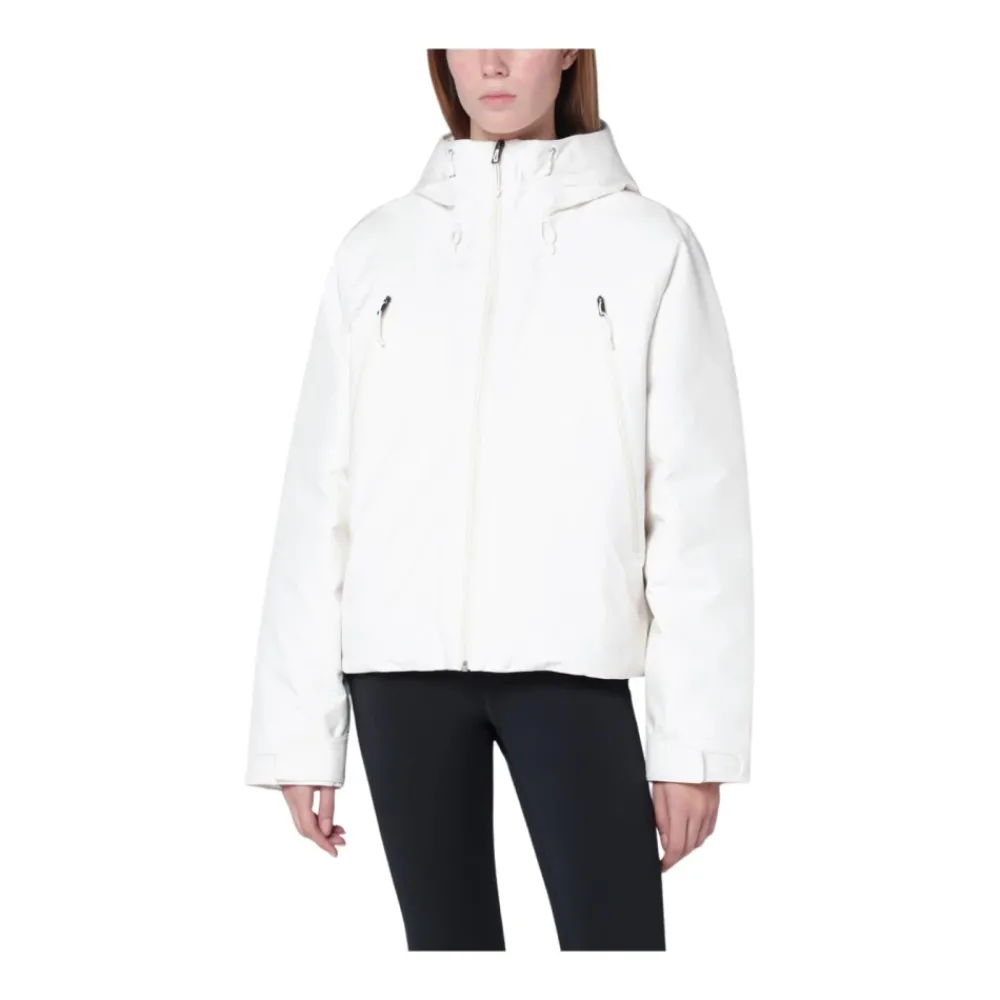 DAMES The North Face Jassen^Mountain Range Hooded Down Jacket