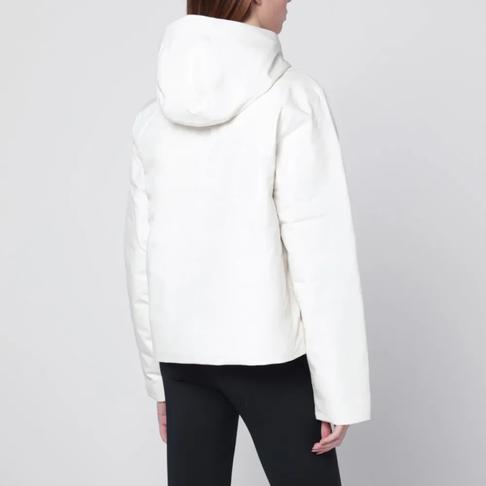 DAMES The North Face Jassen^Mountain Range Hooded Down Jacket