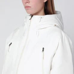 DAMES The North Face Jassen^Mountain Range Hooded Down Jacket
