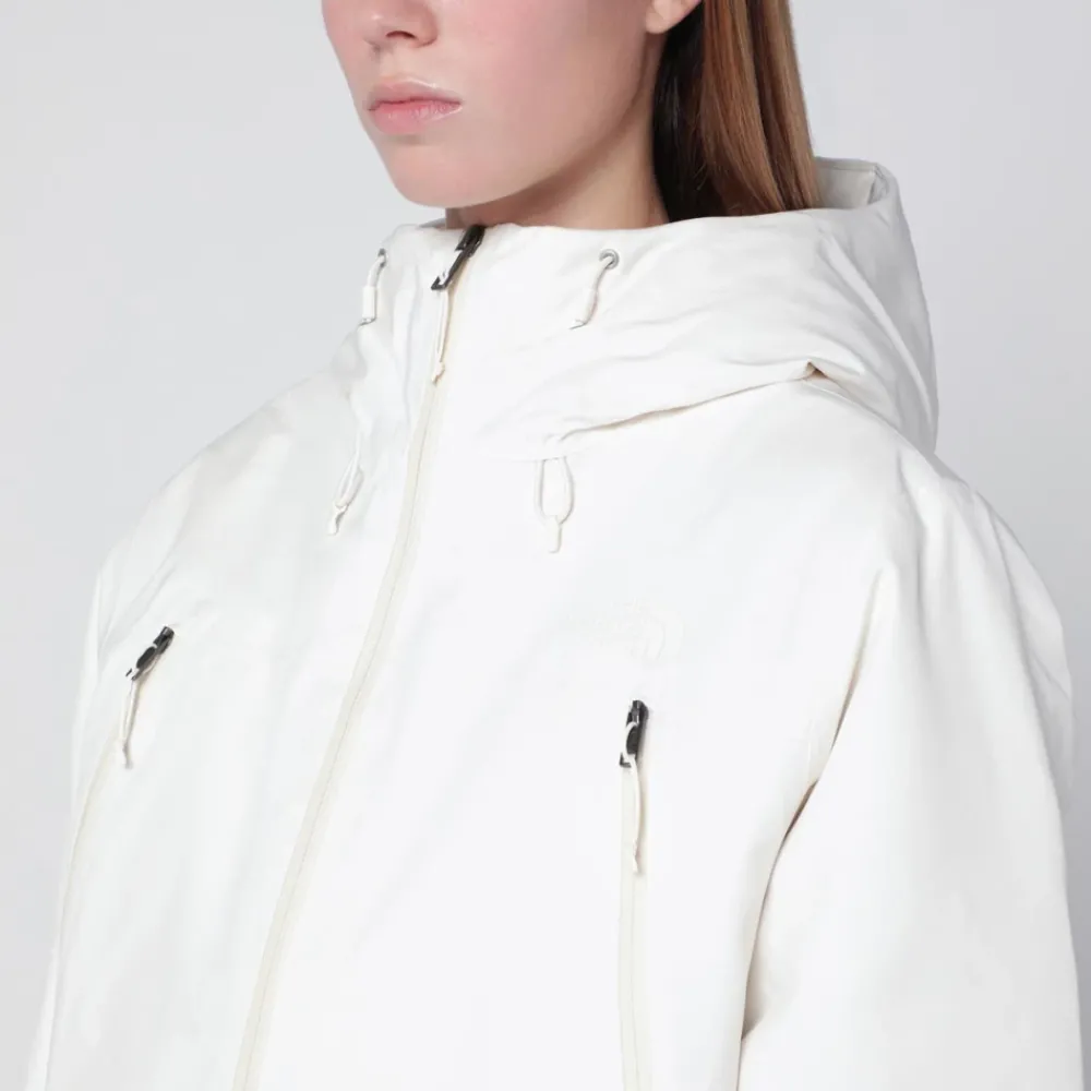 DAMES The North Face Jassen^Mountain Range Hooded Down Jacket