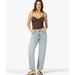 DAMES Ibana Mouwloze Top Eden