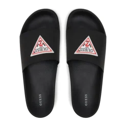 Heren Guess Mule PVC Logo Slippers